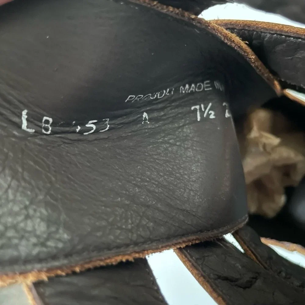 Lane brown leather